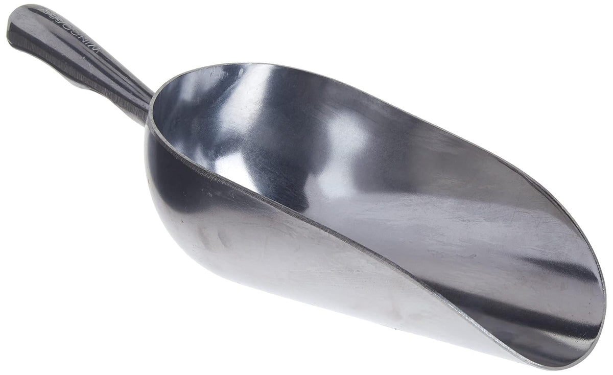 Winco AS-58 Aluminum Utility Scoop, 58-Ounce
