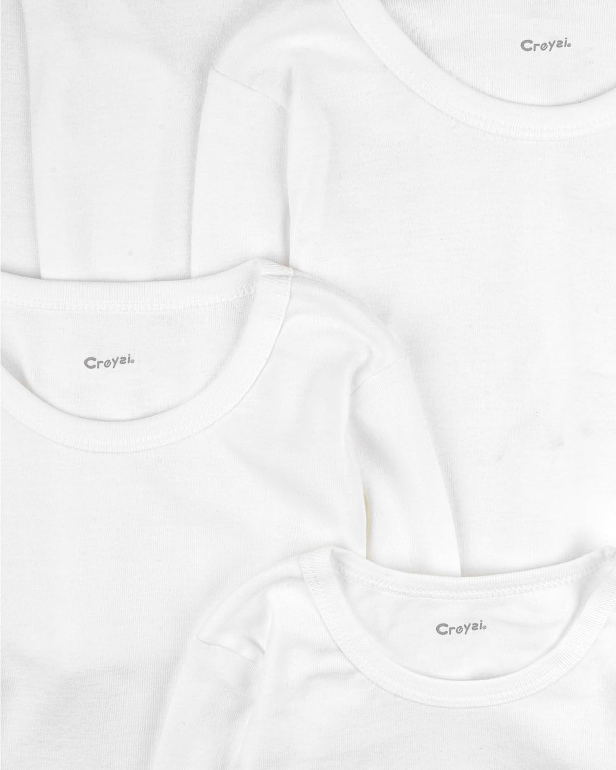 Baby Creysi Conjunto Manga Larga para Niña Pack de 4 Algodón Hipoalergénico