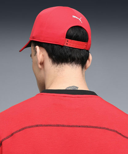 PUMA Gorra de Automovilismo Ferrari BB Cap Masculino Rojo INT