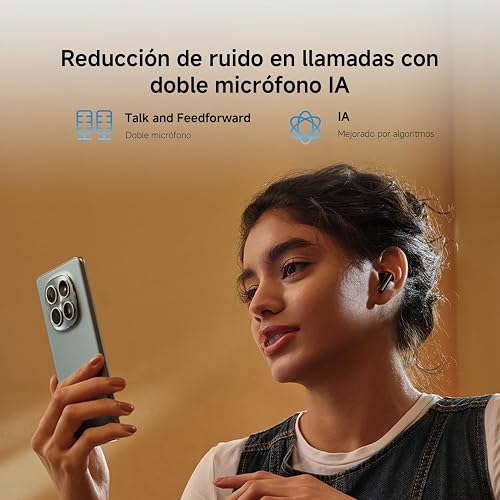 XIAOMI REDMI Buds 8 Active - TWS Bluetooth Semi-intraauriculares, Driver de Titanio de 14,2 mm, bajo Potente, 37h de autonomía, conexión Dual a 2 Dispositivos, 5 EQ, Bluetooth 5.4, IP54, Azul