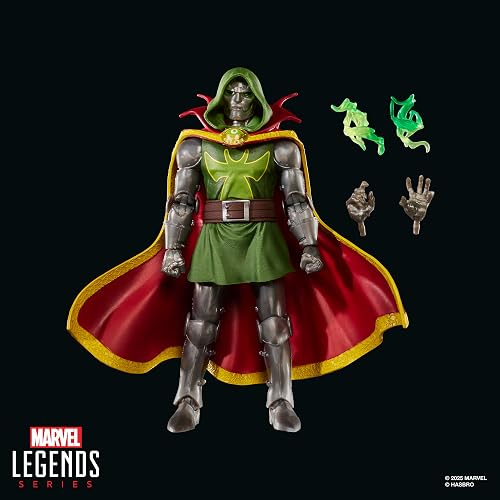 Marvel Legends Figura Emperador Doom | 6 pulgadas (15 cm), accesorios incluidos, coleccionable, articulaciones