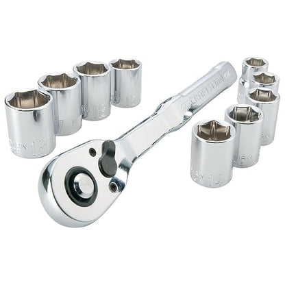 CRAFTSMAN - Juego de herramientas mecánicas, métrico, unidad de 3/8 pulgadas, 10 piezas (CMMT34564)