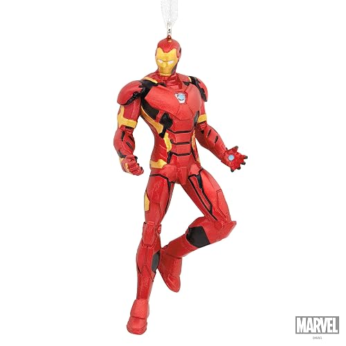 Hallmark Marvel Iron Man - Adorno navideño de 3,8 x 8,2 x 2,2 cm