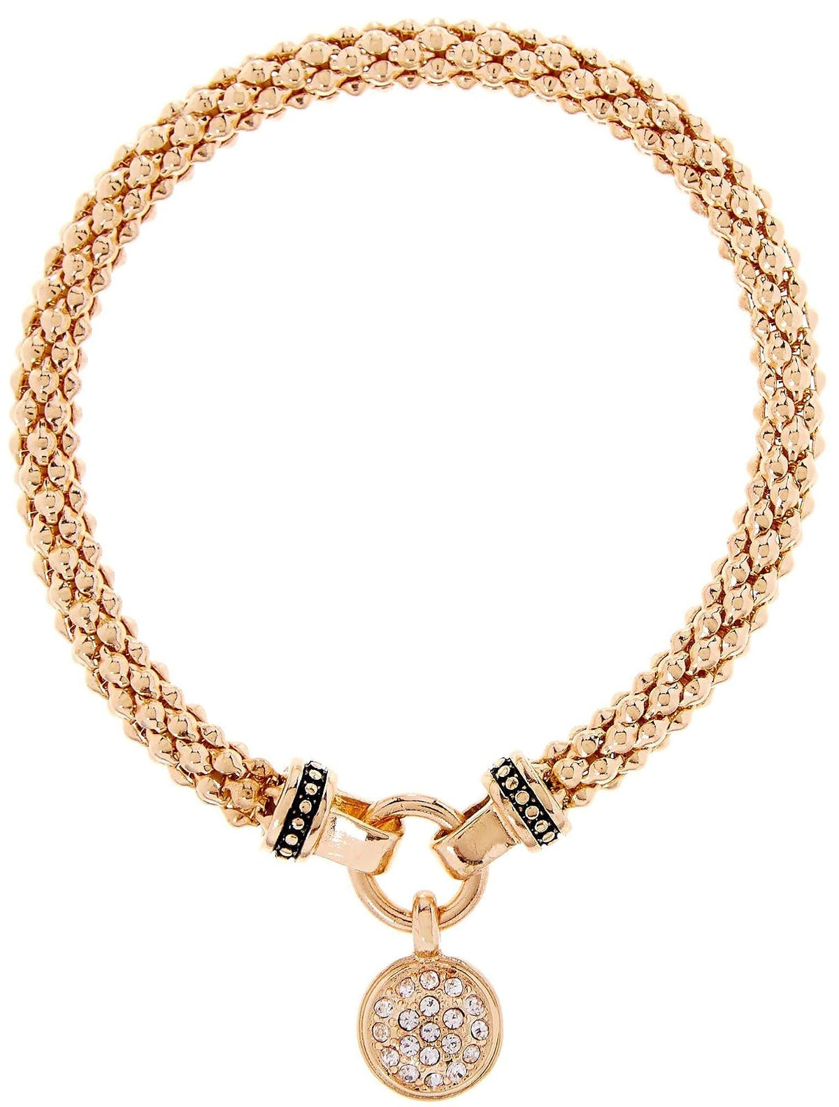 Nine West - Juego de pulseras elásticas para mujer, accesorios de joyería de moda para uso diario, pulseras elásticas apilables para estilo casual, trabajo y noche