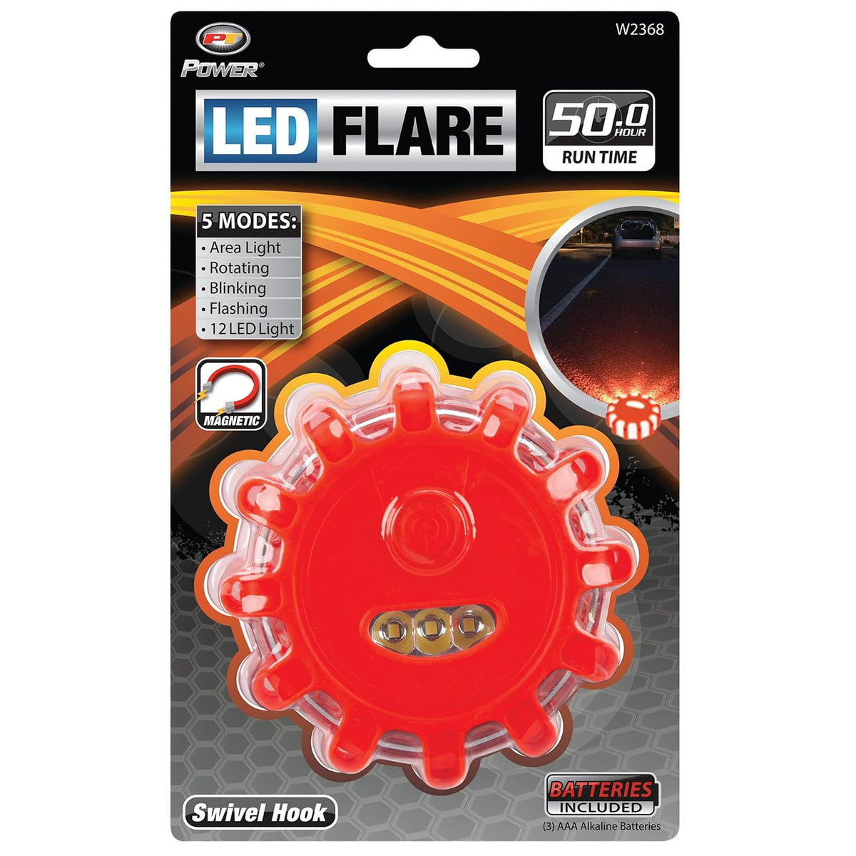 PERFORMANCE TOOL - bengalas LED de carretera w2343, paquete de 3