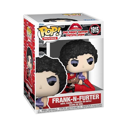 Funko Pop! Premium: Rocky Horror Picture Show - Frank-N-Furter with Lips | Mercancía Oficial de Terror - Figura de Vinilo Coleccionable para Decoración - Regalo de Cumpleaños para Fans