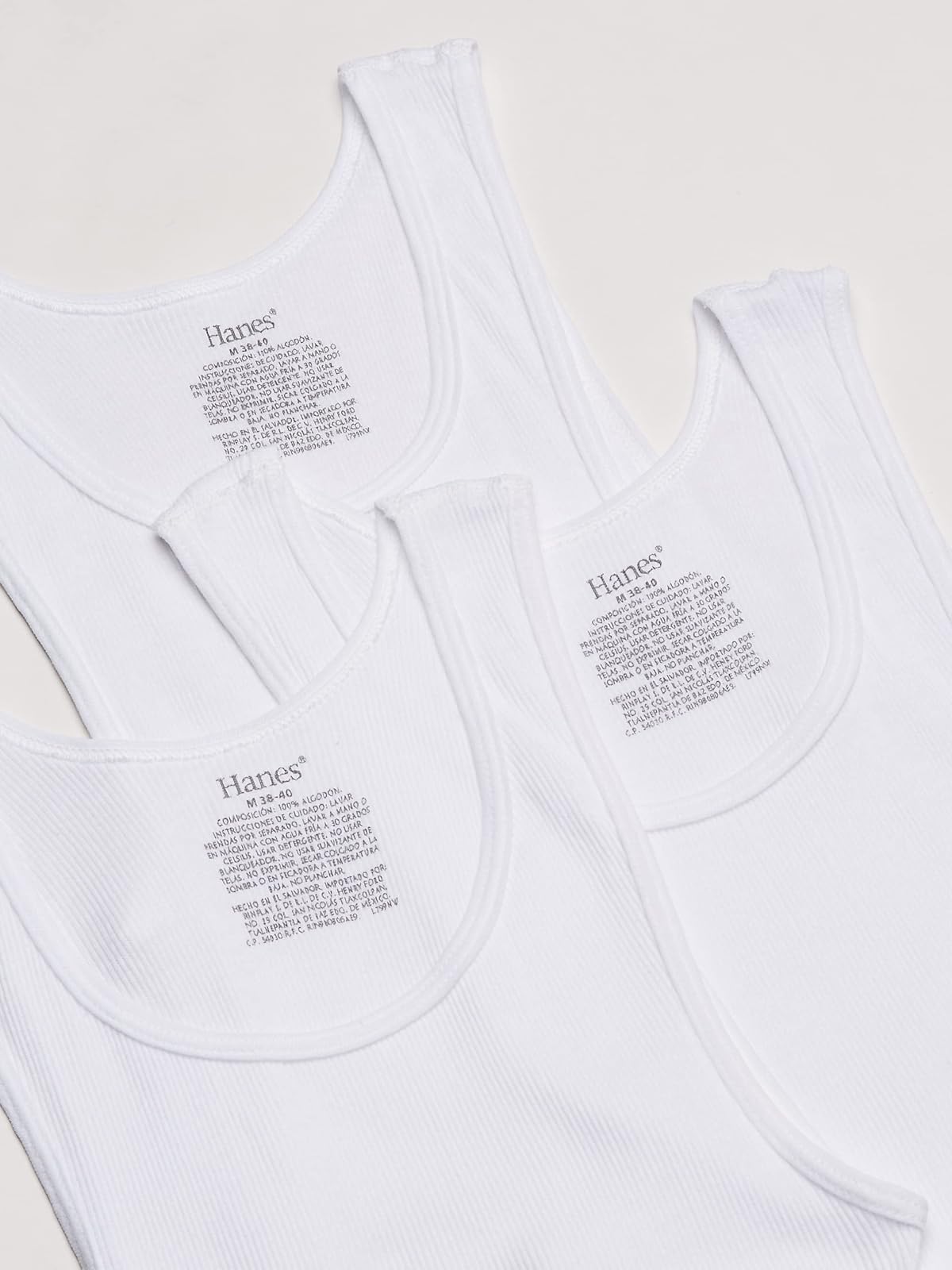 Hanes Camisetas Atleticas de Tirantes para Hombre