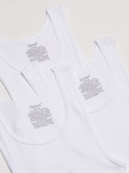Hanes Camisetas Atleticas de Tirantes para Hombre