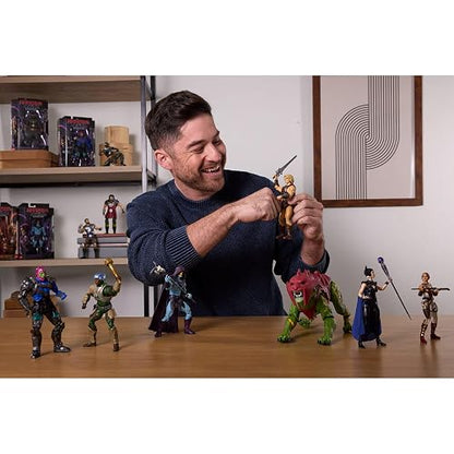Masters of The Universe, Figura De Acción Trap Jaw Chronicles, Villano Brazo Gancho, Escala 1:12 Articulada, Coleccionable Motu, para Niños 6 Años En Adelante