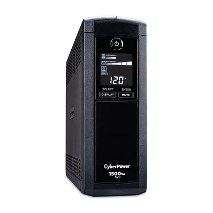 CyberPower UPS CP1000AVRLCD 1000 VA con pantalla LCD - Cyberpoder - 1500 VA AVR