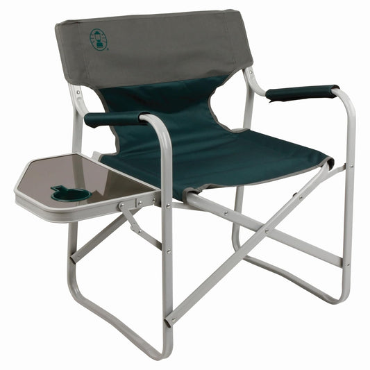 Coleman Outpost Breeze - Silla Plegable portátil con Mesa Auxiliar
