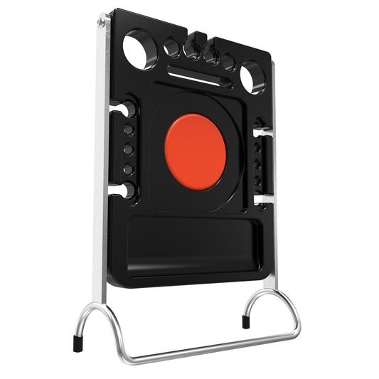 Little Giant 15012 Accesorio para Escalera, Bandeja para Proyecto | Plástico, plato de cierre magnético, ranuras para latas de pintura empotradas, 25 libras. Clasificado
