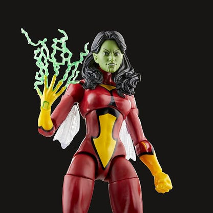 Hasbro Marvel Legends Series Skrull Queen y Super-Skrull | Marvel Legends Avengers Figura de acción de 6 pulgadas, paquete de 2 – Skrull Queen y Super-Skrull