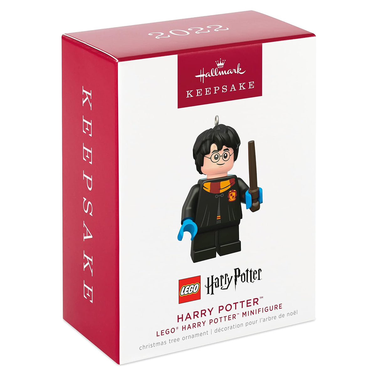 Hallmark Keepsake Adorno de Navidad en Miniatura 2022, Harry Potter Lego Minifigura