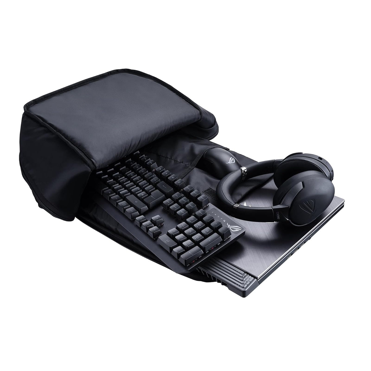 Mochila ROG - The Choice of Champions/Repelente al Agua/Bolsa Externa/Mochila Gamer/Gaming Laptop Backpack/Para Hombre y Mujer/Garantía en México