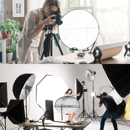 NEEWER Brazo de Soporte de Reflector Extensible, Estudio Fotográfico Telescópico de 27,9" a 47,2" Brazo de Pluma Soporte de Reflector Giratorio de 360 Grados para Fotografía