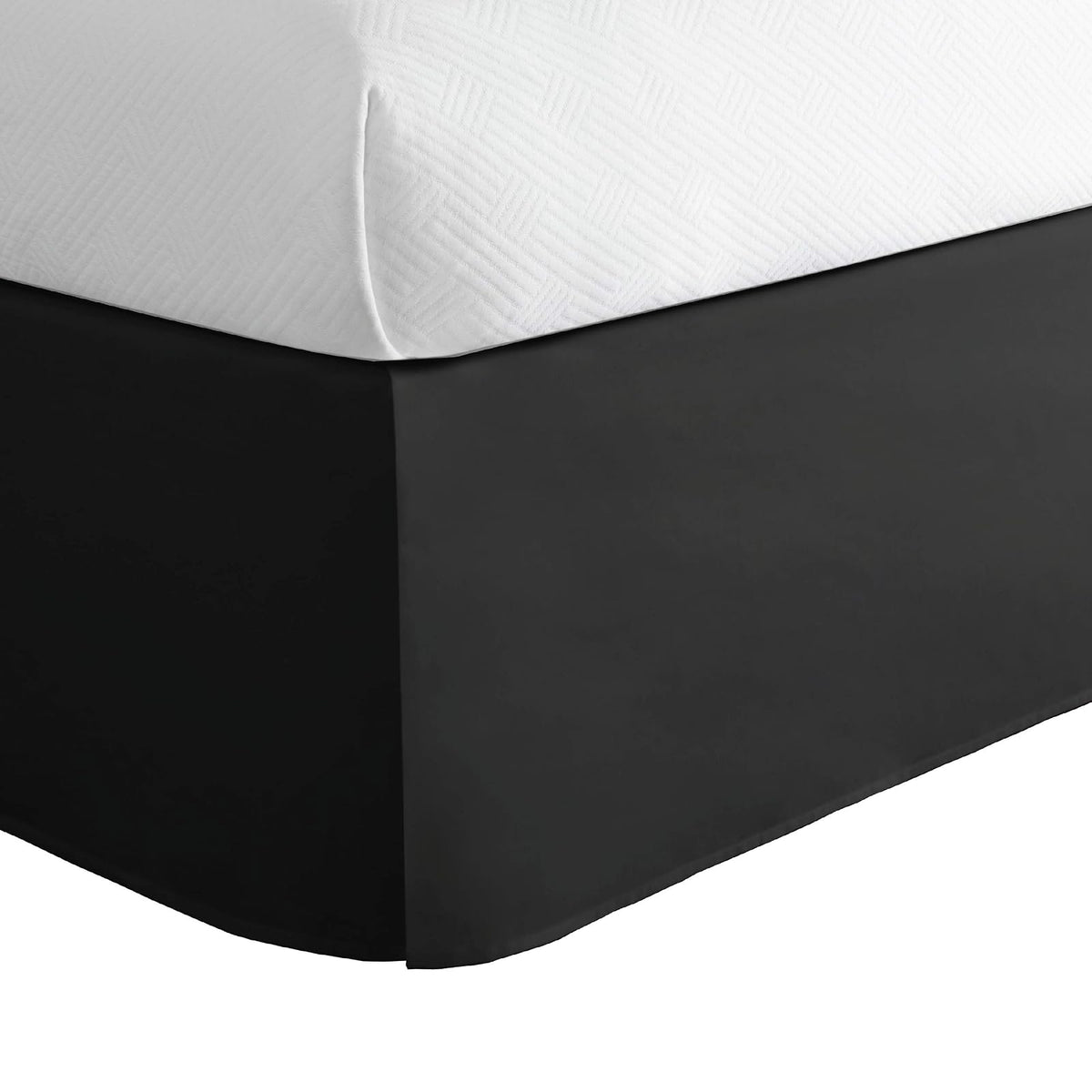 Today's Home Faldón de Cama Microfibra 14 Pulgadas - Doble - Black