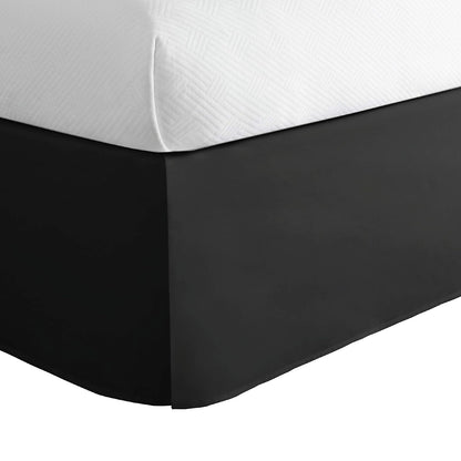 Today's Home Faldón de Cama Microfibra 14 Pulgadas - Doble - Black