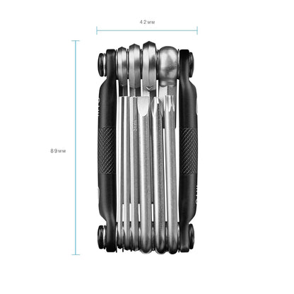 Crank Brothers 15959 10-Function Multi Herramienta para