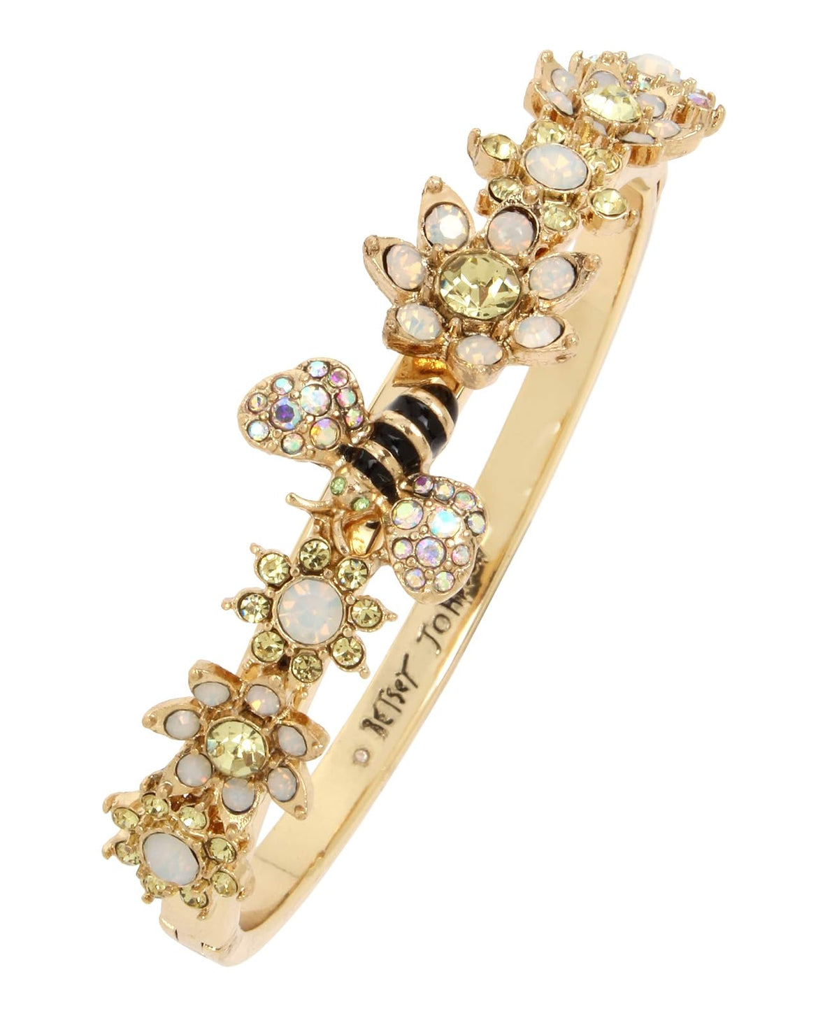 Betsey Johnson Womens Motif Bangle Bracelet