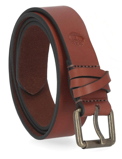 Timberland Cinturón de piel informal. Cinturón para Mujer - café (Criss Cross) - Small (30-36)