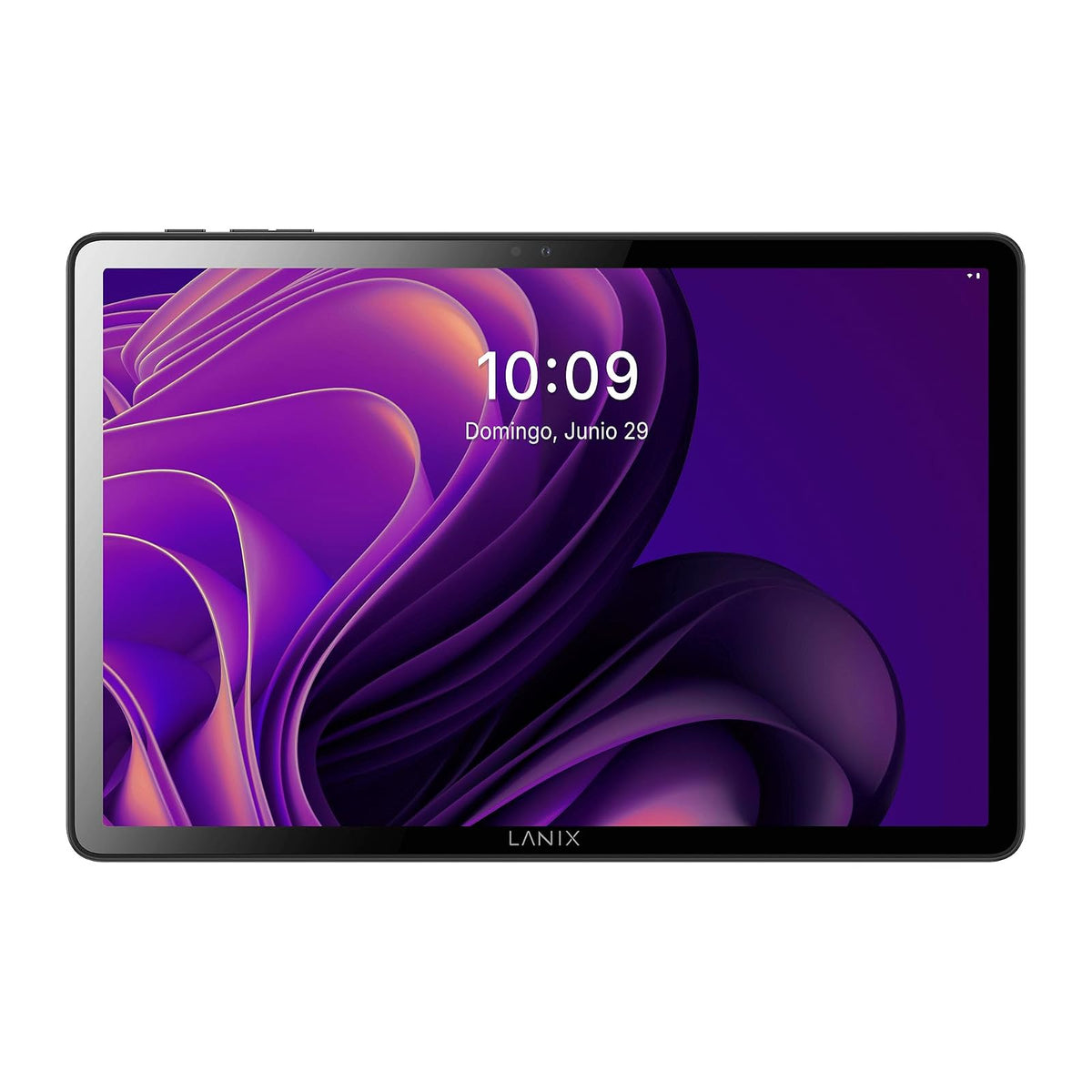 Lanix Ilium Pad RX11, Tablet 10.95" IPS 800x1280, Unisoc T606 Octa Core, 6GB RAM, 128GB, Android 15, Cámara 13MP+5MP, Batería 7500mAh, LTE/Wi-Fi, Bluetooth 5.0, USB-C, Negro