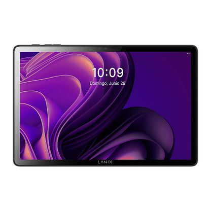 Lanix Ilium Pad RX11, Tablet 10.95" IPS 800x1280, Unisoc T606 Octa Core, 6GB RAM, 128GB, Android 15, Cámara 13MP+5MP, Batería 7500mAh, LTE/Wi-Fi, Bluetooth 5.0, USB-C, Negro