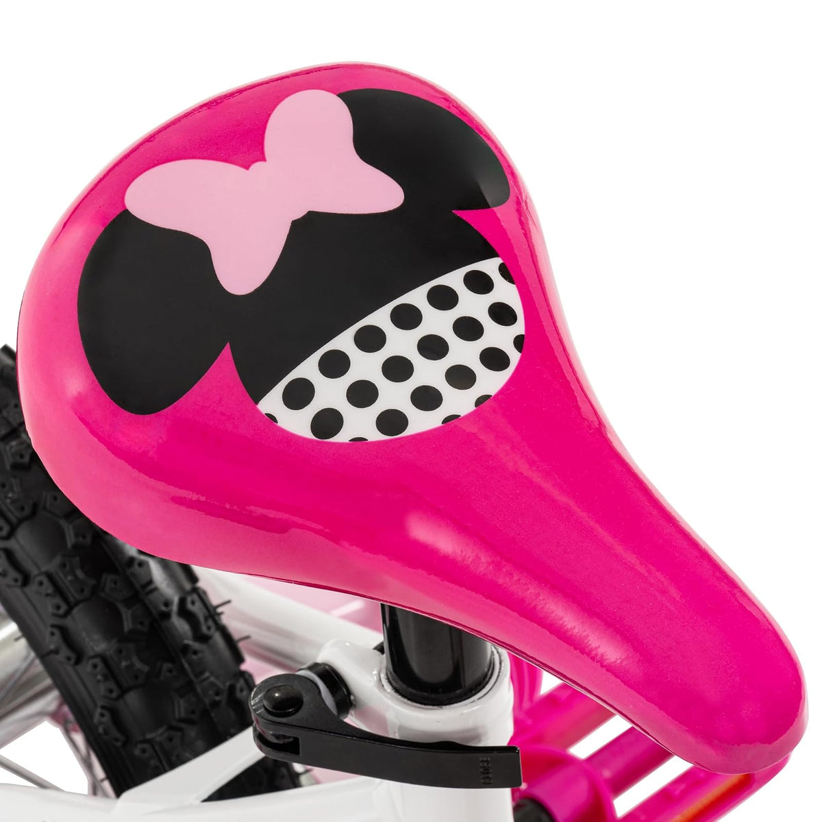 Huffy Disney Minnie - Bicicleta para niña para niños, Ruedas de Entrenamiento, 12 Pulgadas y 16 Pulgadas