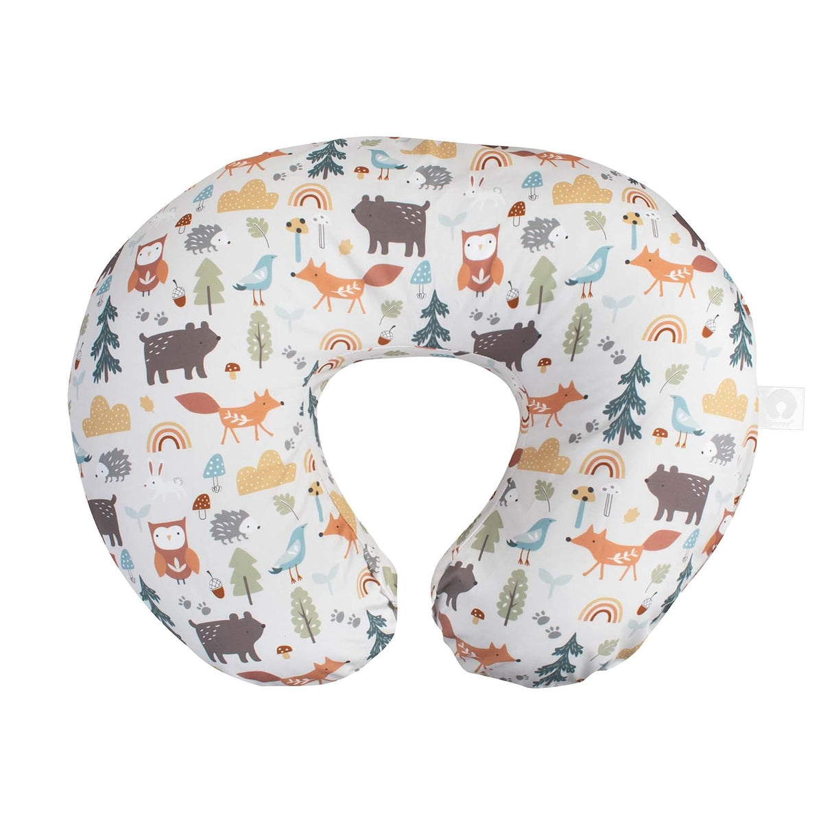 Boppy Funda para Almohada de Lactancia, Mezcla de Algodón - Especias