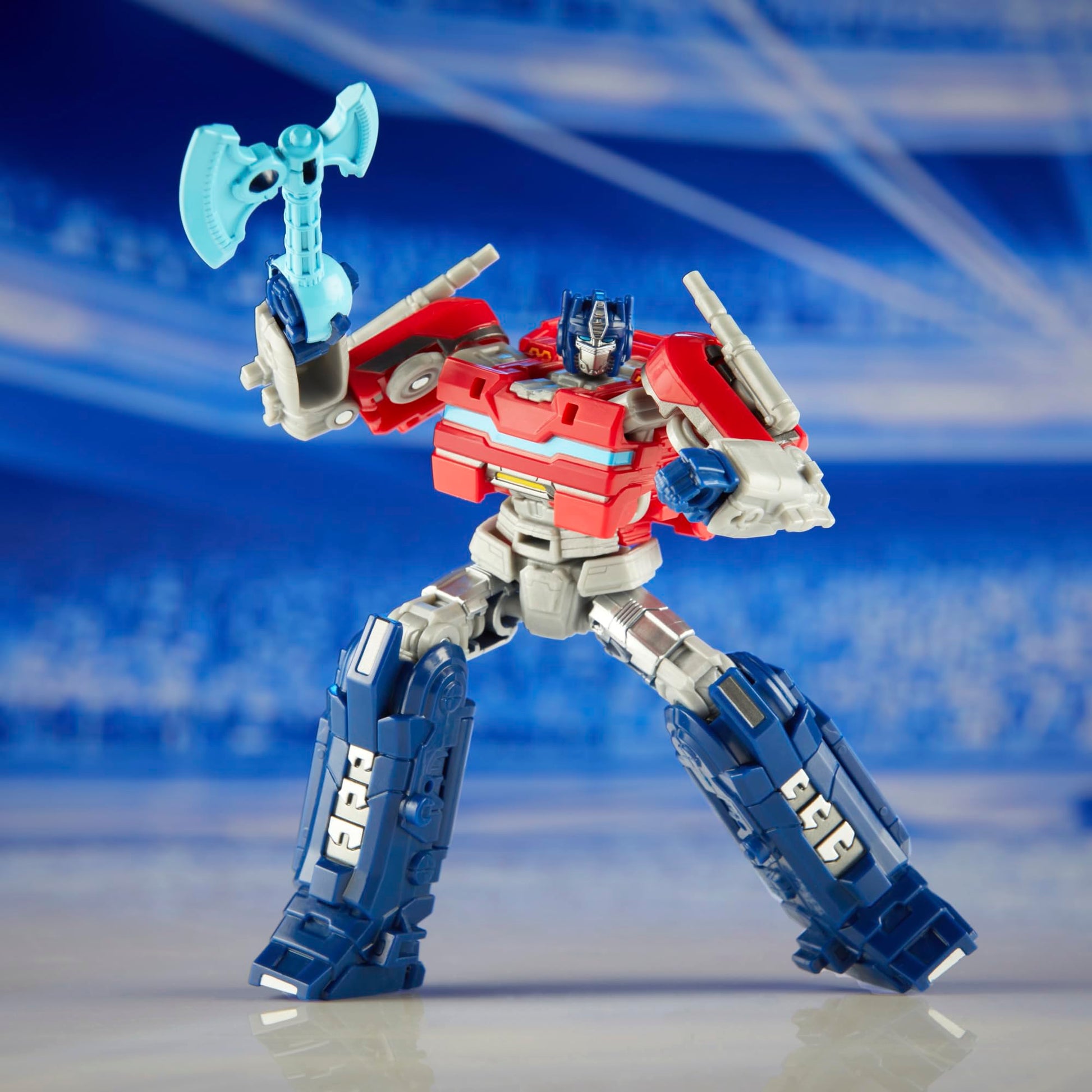 Transformers: One - Figura de Prime Changer Optimus Prime (Orion Pax) - Juguetes interactivos de Robot - A Partir de 6 años