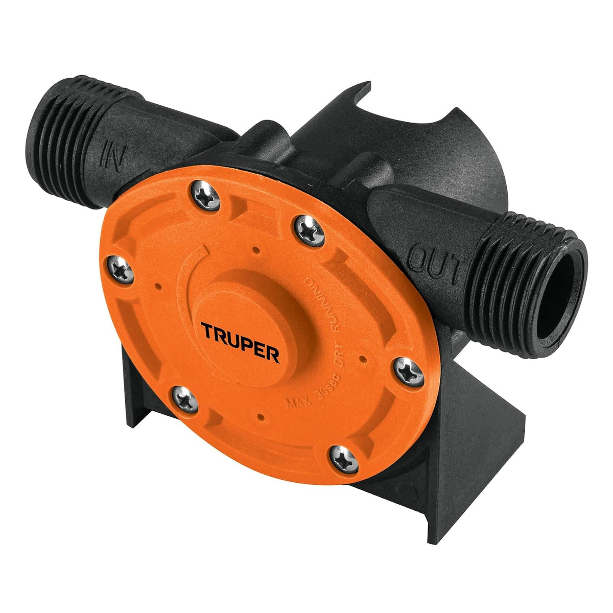 Truper BOT-1, Bomba autocebante para uso con taladro compatible con los broqueros comunes