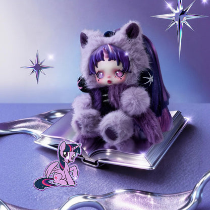 Pop Mart: Labubu Skullpanda x My Little Pony Doll Pendant