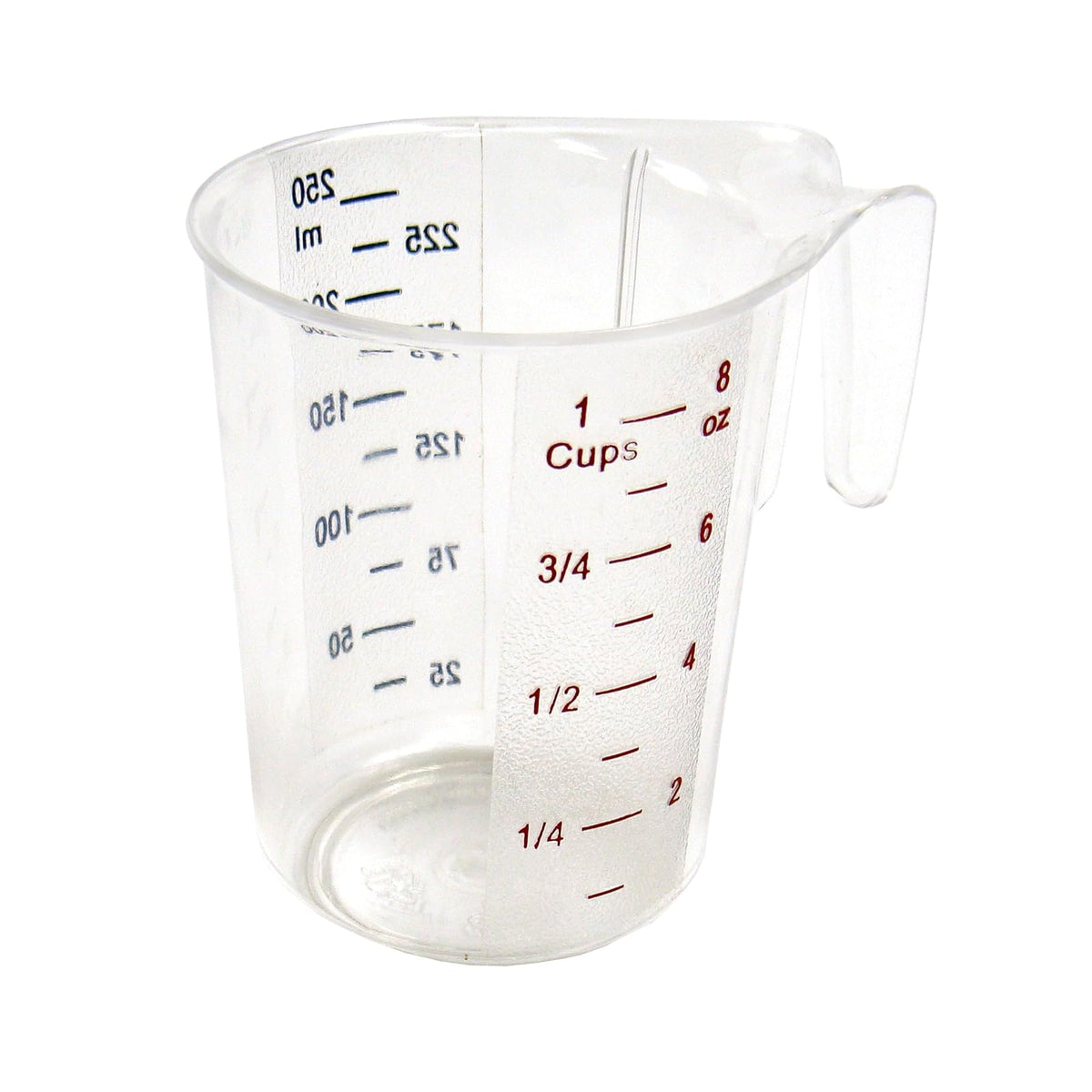 Winco - Taza medidora de 1 taza, policarbonato