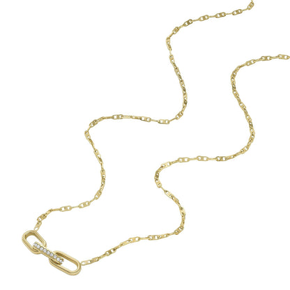Fossil Collar jf04523710 heritage de acero inoxidable en color dorado para dama