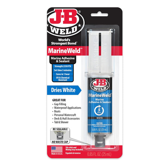 J-B Weld Jeringa MarineWeld 50172, 25 ml