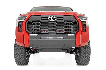 Rough Country - Barra de luz LED Slimline de 20 Pulgadas, 100 W, 7200 lúmenes, LED CREE con Haz de inundación Amplio para Todoterreno, Jeeps, camión, UTV