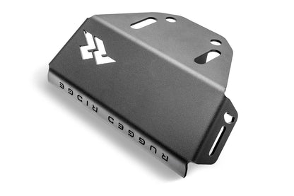 Rugged Ridge Hitch - Placa antideslizante | Negro, acero | 18013.01 | Se adapta a Jeep Wrangler JK/JL 2007-2026; Jeep Gladiator JT 2020-2026 con enganche receptor de 2 pulgadas