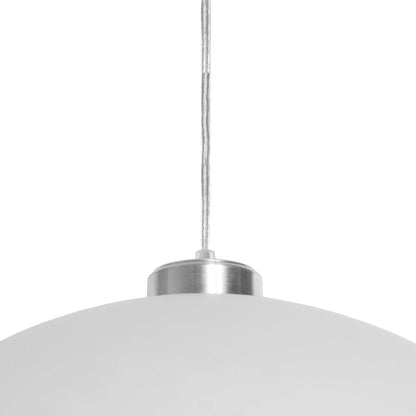 MAXXI MX-CL4265 Candil Decorativo en Aluminio Cepillado, Vidrio Mate