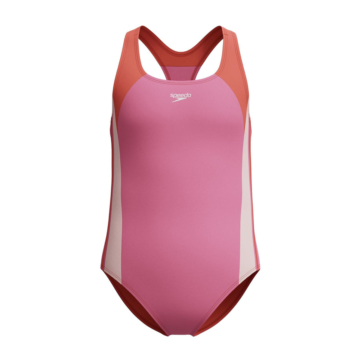Speedo - Traje de baño de una Pieza para niña Infinity Splice con Correa Gruesa