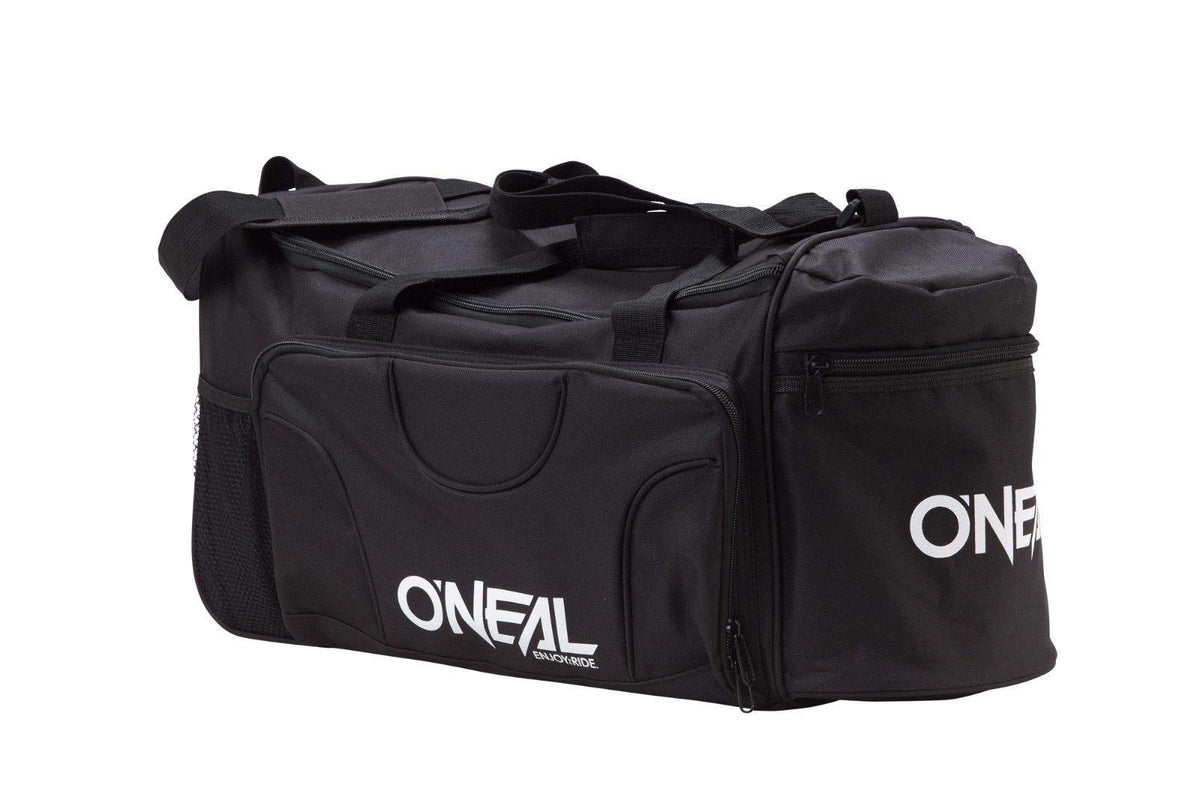 O'Neal | Accessories | Motocross Enduro Motorrad | Langlebiges 600D Polyester, gepolsterter Schultergurt, Hochbelastbare Reißverschlüsse TX 2000 Gear Bag | Schwarz | Größe 56 x 23 x 28 cm