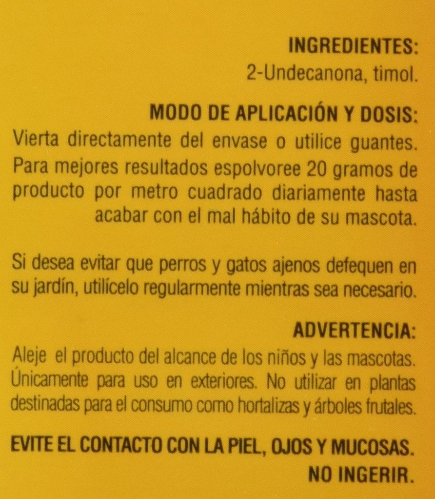 Dry Pet Repelente Granulado para Perros y Gatos 1 kg – Uso Exterior, Protege Jardines y Plantas