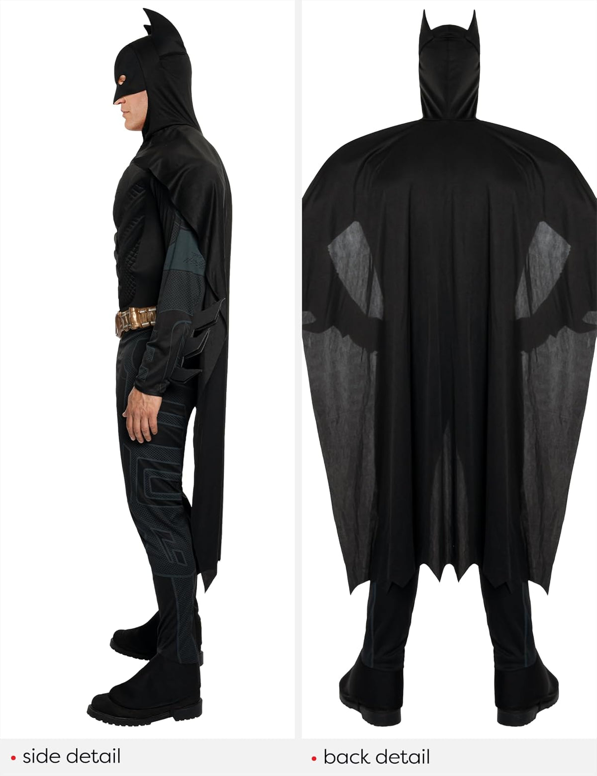 Rubie's Batman: The Dark Knight Trilogy Disfraz de Batman para adulto