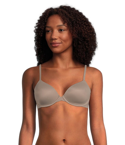 Calvin Klein Brasier con Aros Cobertura Completa Mujer - Mink - 32A