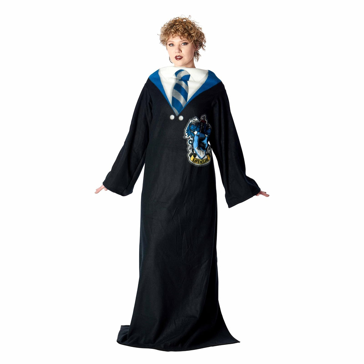 Northwest Harry Potter Manta con Mangas Hufflepuff, 48 x 71 Pulgadas - Reglas de Ravenclaw
