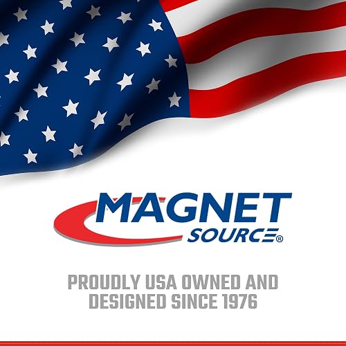Master Magnetics Magnet Tape, One Side Adhesive Magnetic Tape, 1/16" Thick x 1" Wide x 10 Feet (1 roll), 07019