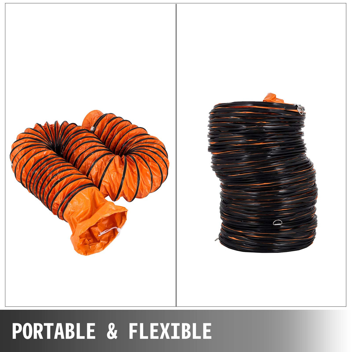 VEVOR- Manguera de conducto flexible de PVC de 30 pies para ventilador de ventilación de 12 pulgadas