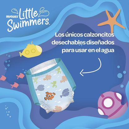 Huggies Little Swimmers Calzoncito Desechable para Nadar, Talla Grande