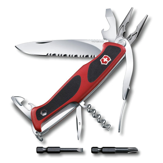 Victorinox Navaja Ranger Grip , Roja, 130 Milímetros