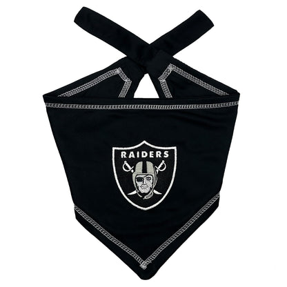 Pets First NFL Las Vegas Raiders Corbata Bandana, pequeña/Mediana Babero Bandana para Perro para Mascota y Gato The Ultimate Game-Day Bandana de Fiesta