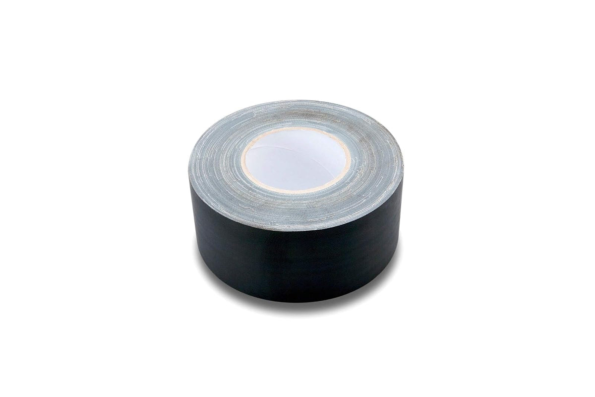 Hosa GFT-450BK - Cinta adhesiva a granel de 3 pulgadas x 180 pies, color negro